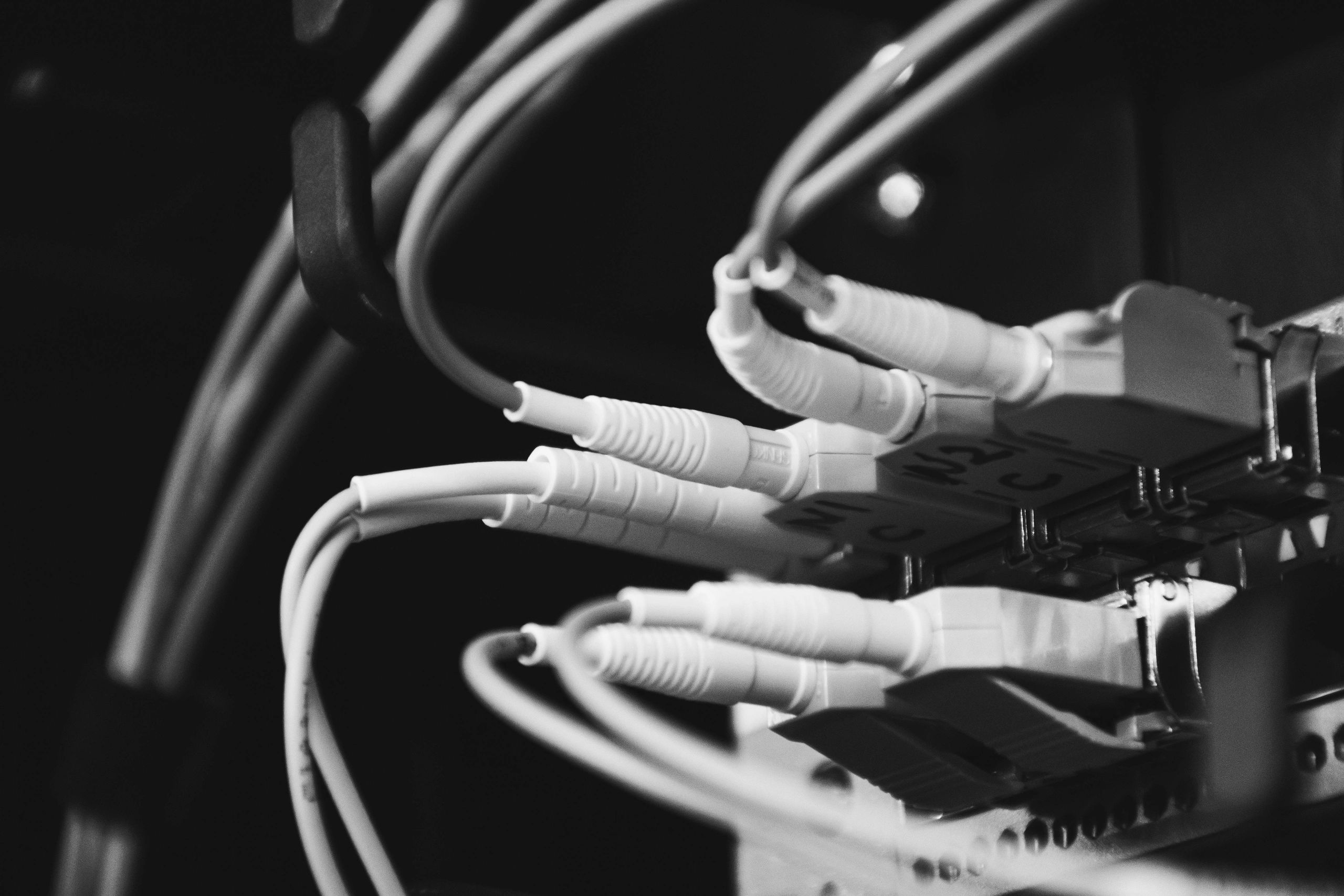 Structured network cabling installed by World Network Systems